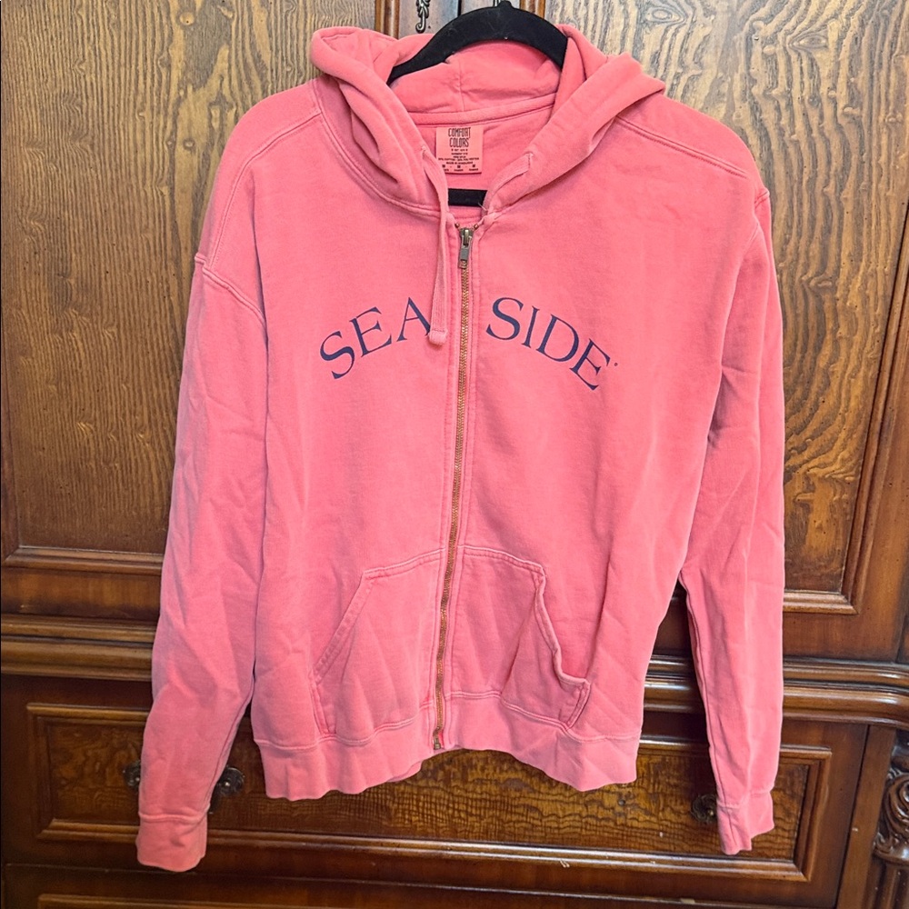 Comfort Colors Pink Hoodie Jacket